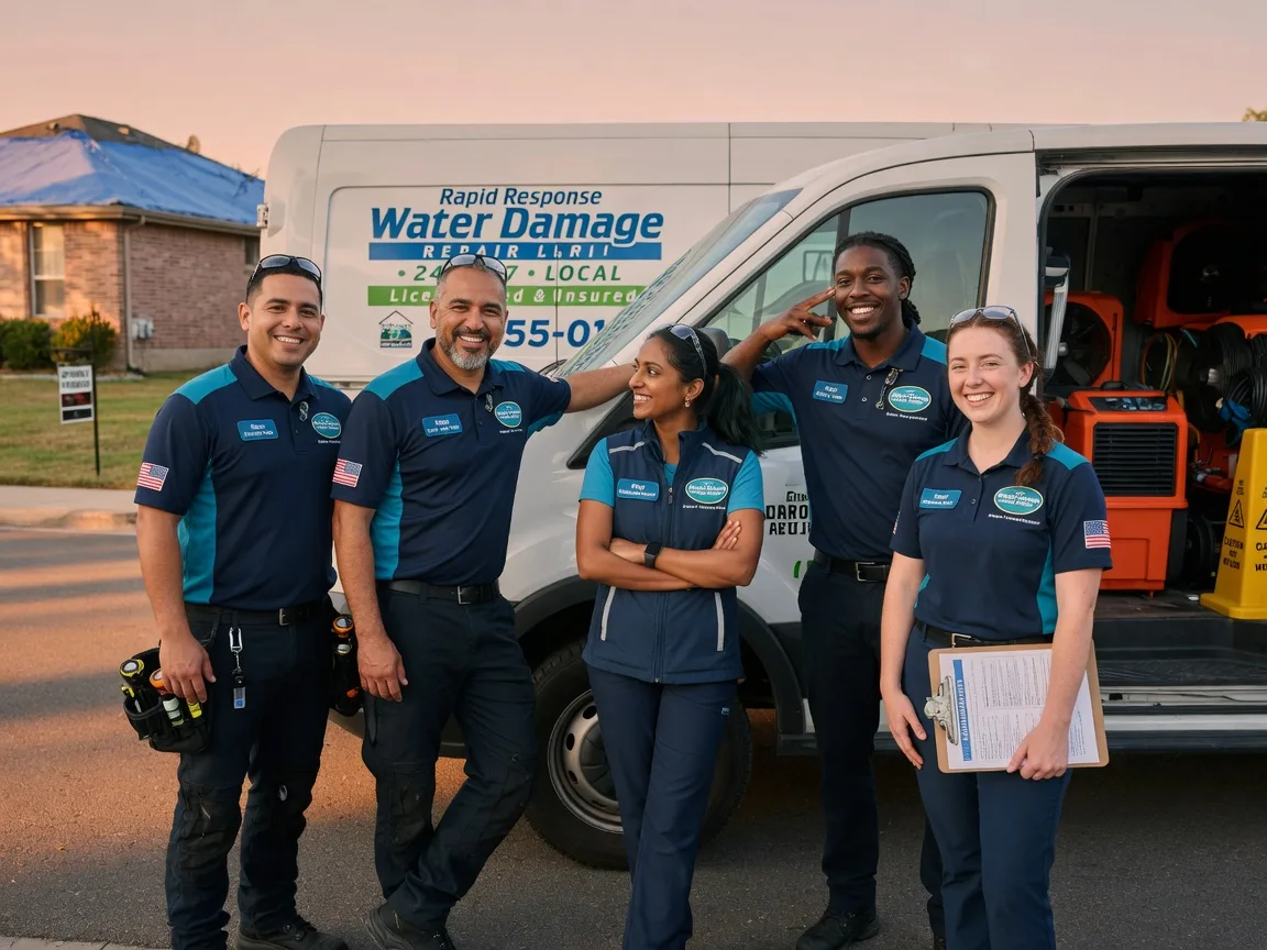 Water Damage Restoration company in Leonard, TX